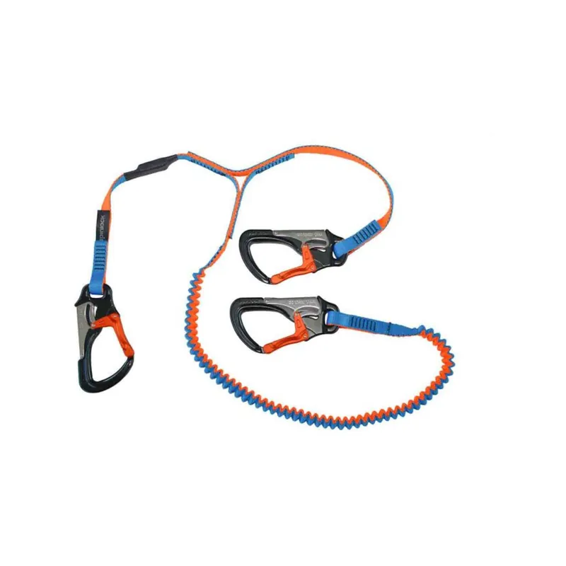 Spinlock longe de sécurité 3 brin élastique - 3 mousquetons Soldes