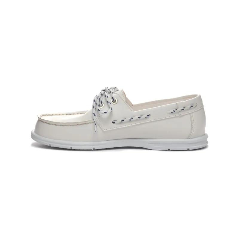 Sebago Jackman chaussure bateau, femme - blanc, pointure 41 Bon Plan