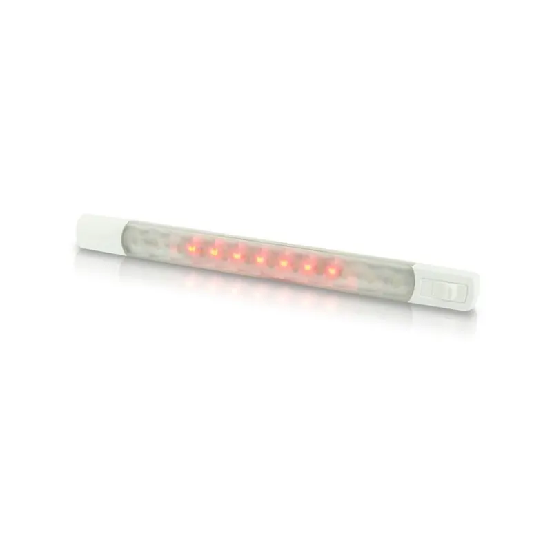 Hella lampe d‘escalier blanc/rouge, 12V Pas Cher