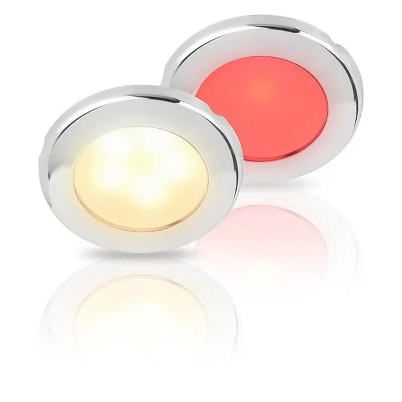 Hella EuroLED 75 Dual Colour, blanc chaud/ rouge, 12V Authentique