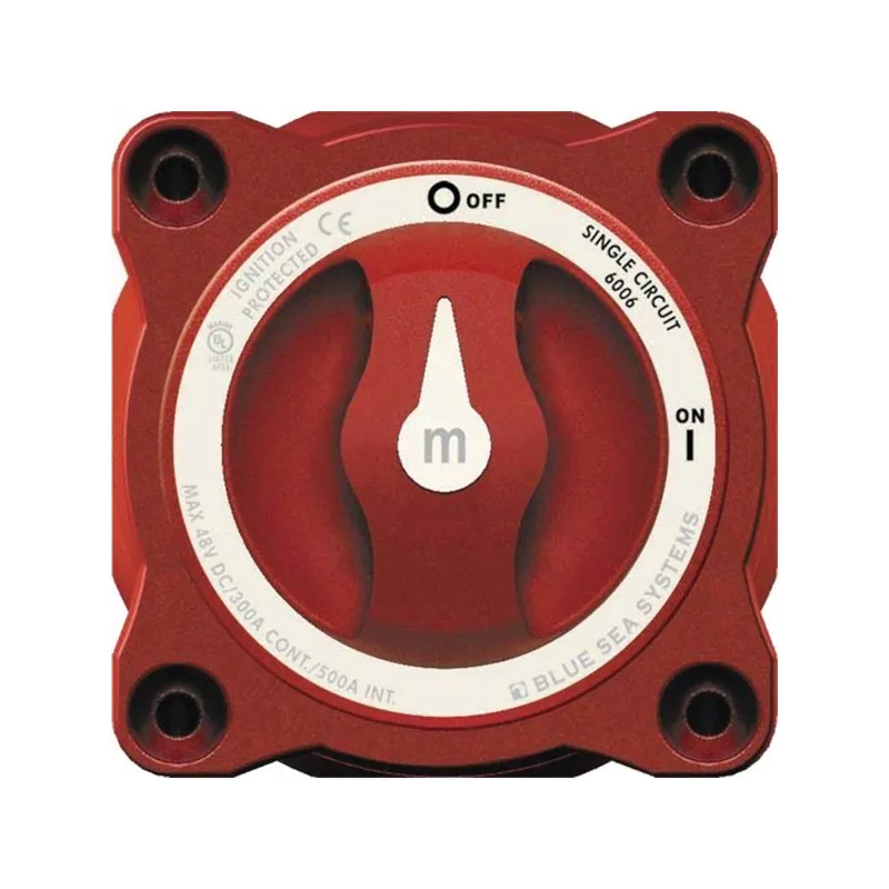 Haute Qualité Philippi BHM300 Interrupteur principal de batterie pour montage universel encastré, en surface ou sur panneau
