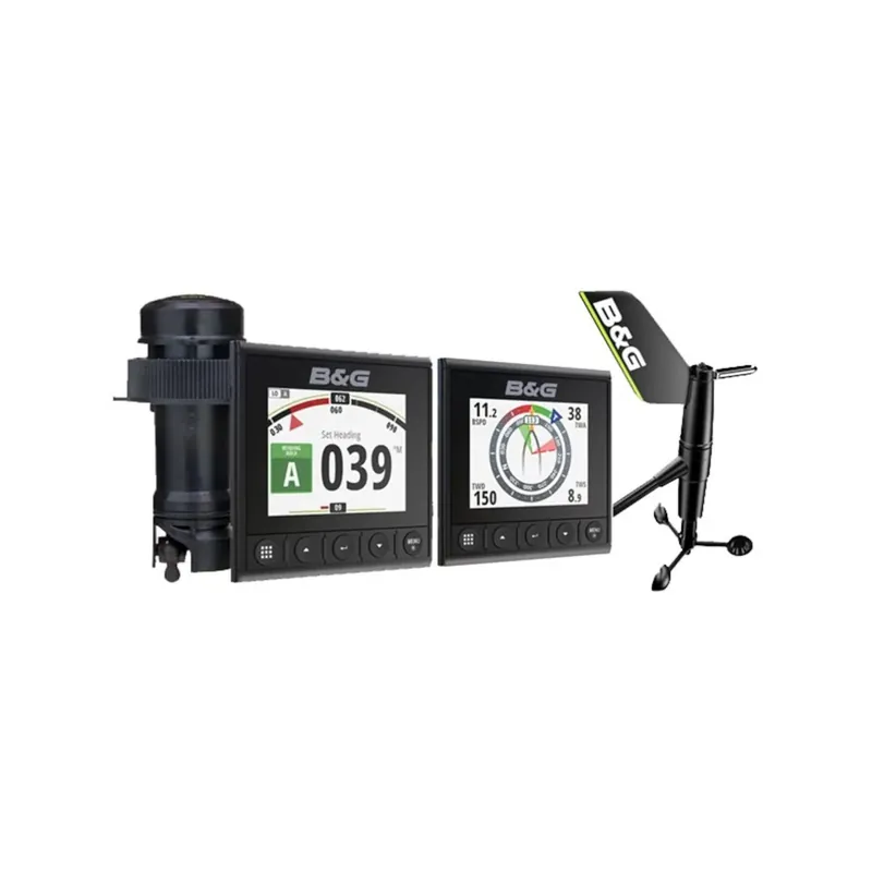 B&G Triton² Pack sans-fil 2x écrans Pack Vitesse/Profondeur/Vent (SF) Produit De Marque