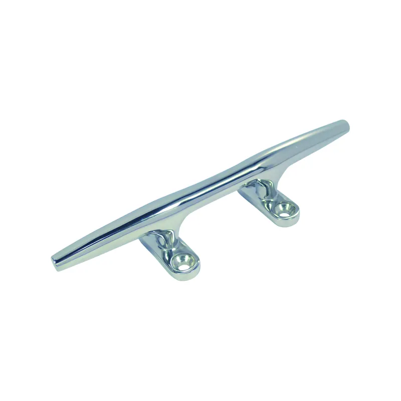 Taquet inox rond - long. 100 mm, entraxe 18 mm Dernière Chance