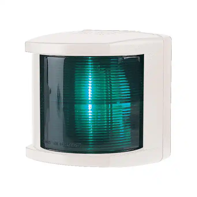 Produit De Marque Hella Marine série 2984 feu tribord - boîtier blanc