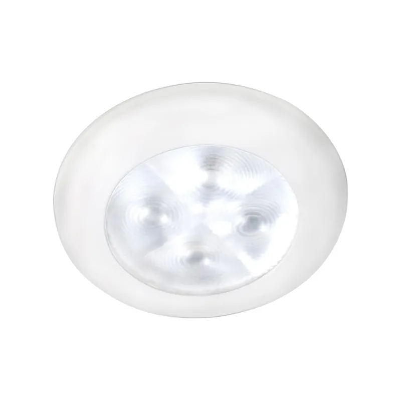 Hella Marine Série 9599 Rakino plafonnier LED – boîtier en plastique blanc – couleur de lumière blanche – tension 24 volts Soldes