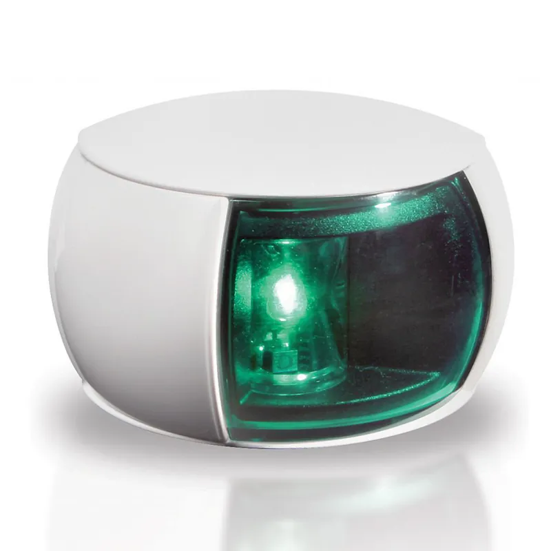 Hella Marine NaviLED Compact feu de tribord BSH - boîtier blanc Prix Cassé