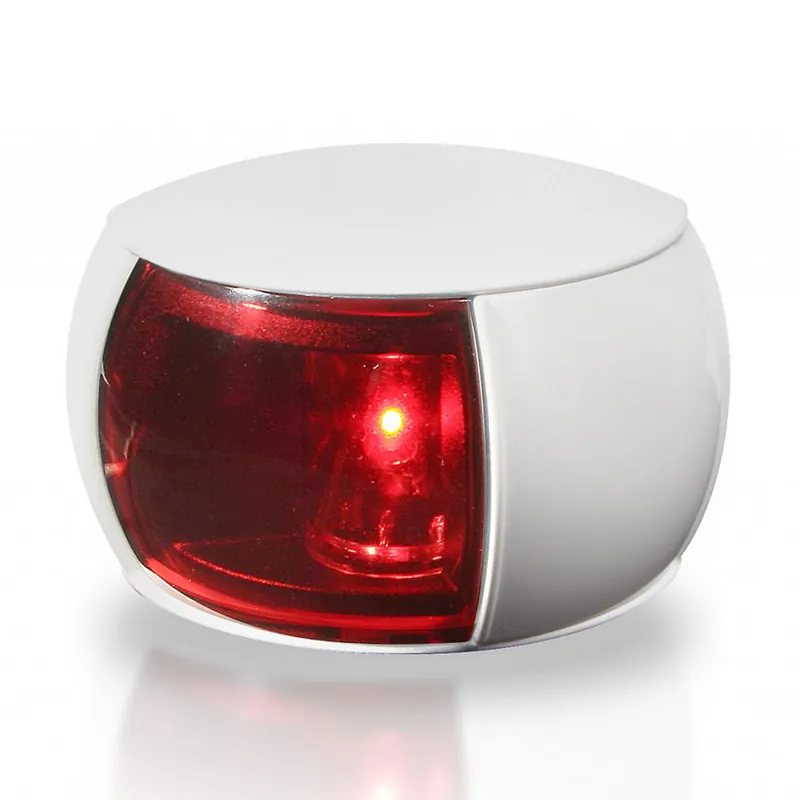 Hella Marine NaviLED Compact feu de bâbord BSH - boîtier blanc Prix Bas