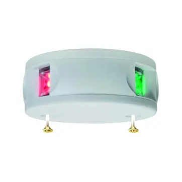 Aqua Signal série 43 feu de navigation bicolore LED - boîtier blanc Achat Immédiat