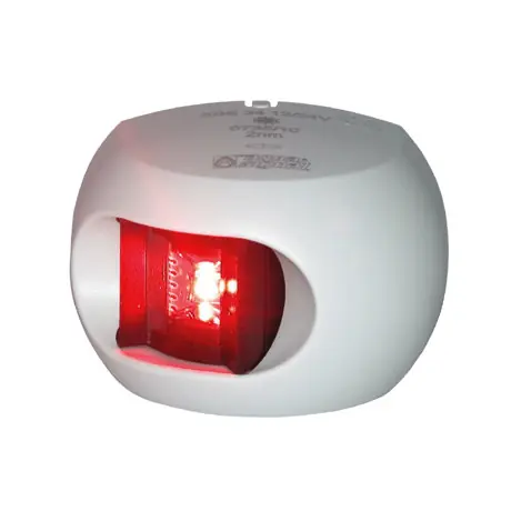 Aqua Signal série 34 feu bâbord LED - boîtier blanc Paiement Sécurisé