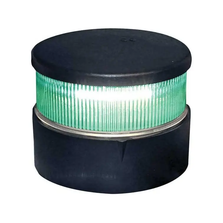 Aqua Signal série 34 lanterne de signal verte LED - boîtier noir Expédié Aujourd'hui