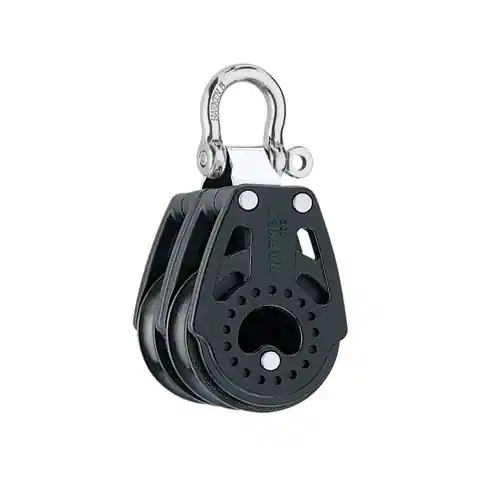 Harken 40mm Carbo bloc - à deux branches avec manille, mobile à 90 Achetez Aujourd'hui