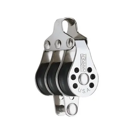 Bon Plan Harken Micro bloc 22mm - triple épaisseur avec chien-assis