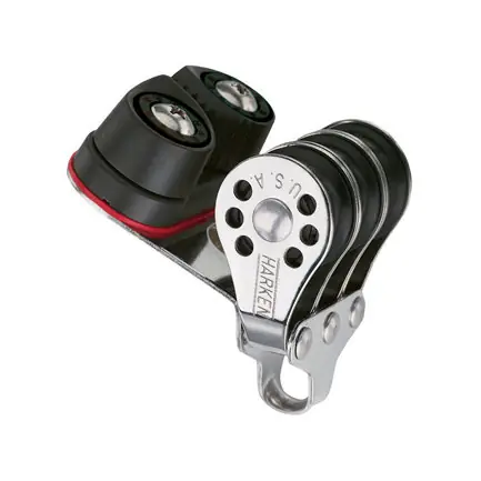 Commande En Gros Harken Micro bloc 22mm - triple épaisseur avec pince