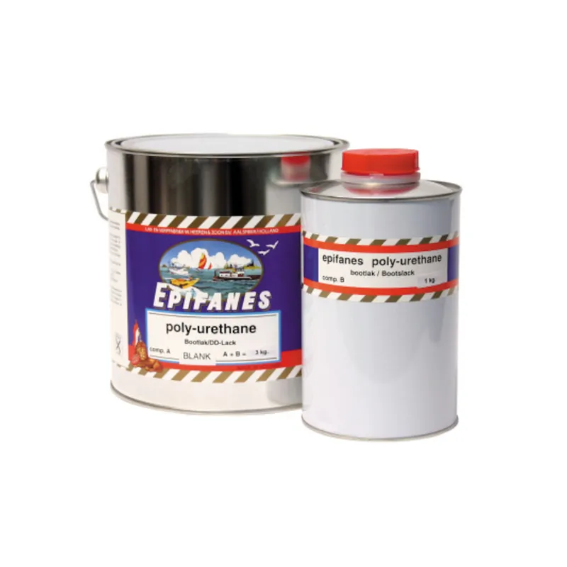 Affaire À Saisir Epifanes poly-uréthane DD vernis pour yacht transparent à deux composants avec filtre UV - 3000g