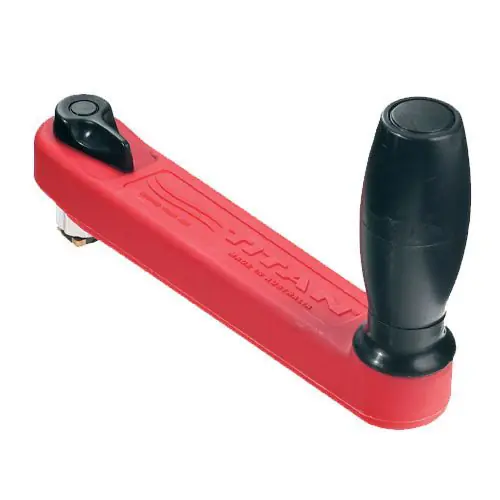 Authentique Lewmar Titan Primary manivelle - 200mm, protection, poignée standard