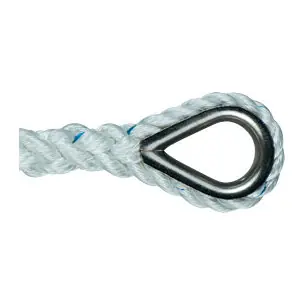 Prix Cassé Liros ligne d’amarrage avec cosse Niro – Liros PES, sans incrustation de plomb, blanc, 14mm, longueur 30m