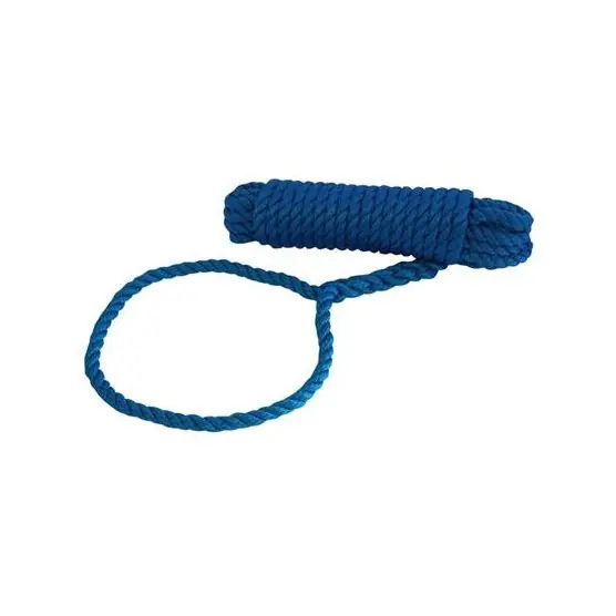 Usine Directe Talamex amarre avec oeil - bleu, 10mm, longueur 10m
