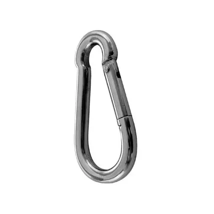 Promotion Saisonnière Sprenger Mousqueton en acier inoxydable - Longueur 100 mm, Diamètre 10 mm
