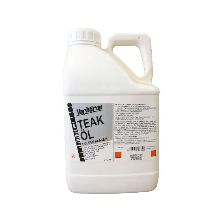 Promotion Saisonnière Yachticon Huile de teck Golden Klassik - 5l