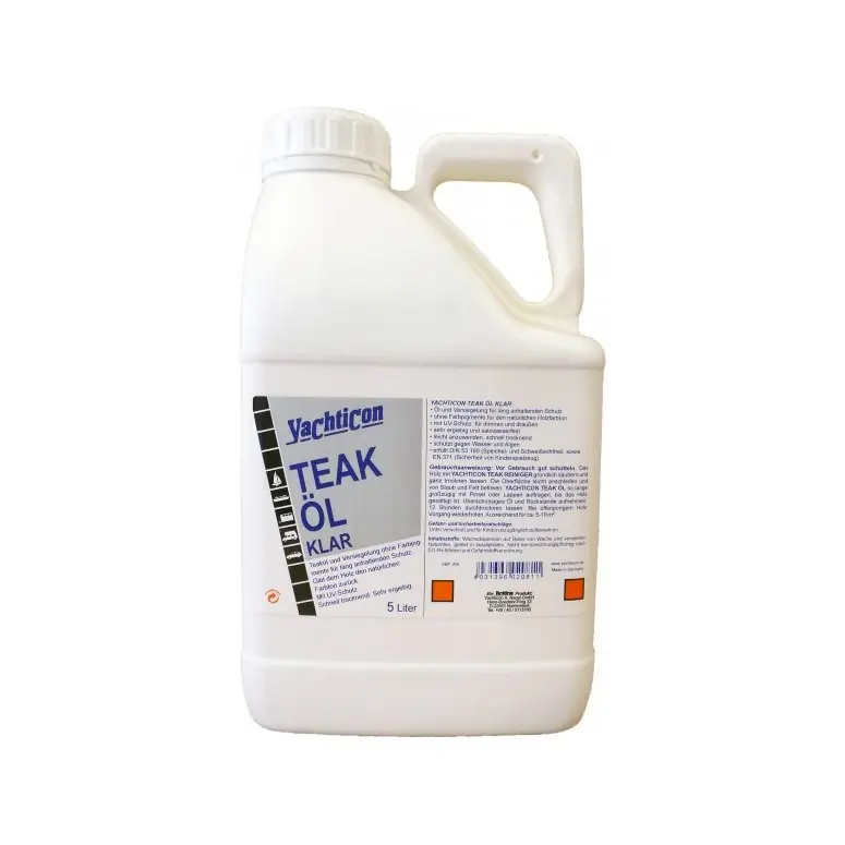Prix Promo Yachticon Huile de teck transparente - 5l