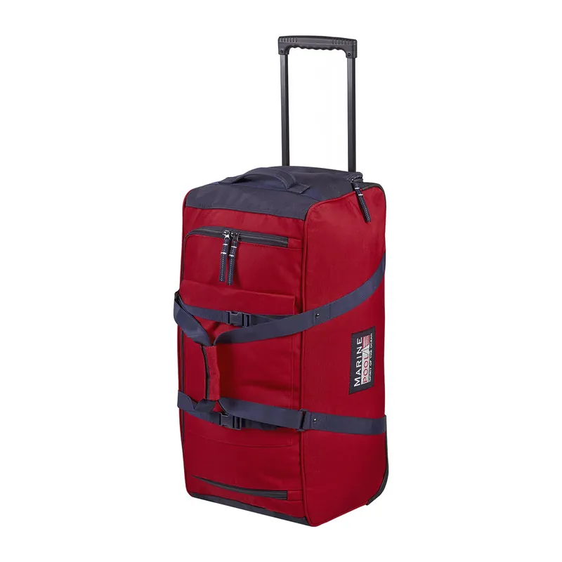 Dernier Modèle Marinepool Classic sac de voyage à roulettes - rouge, 90 L