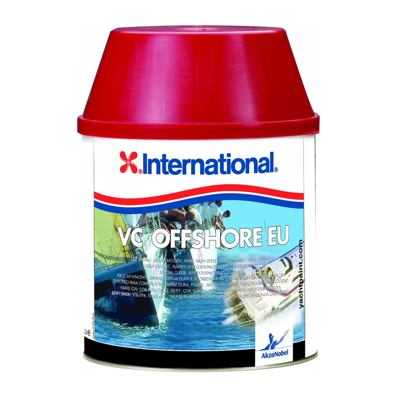 International Antifouling VC Offshore EU bleu, 2000ml Expédition Rapide