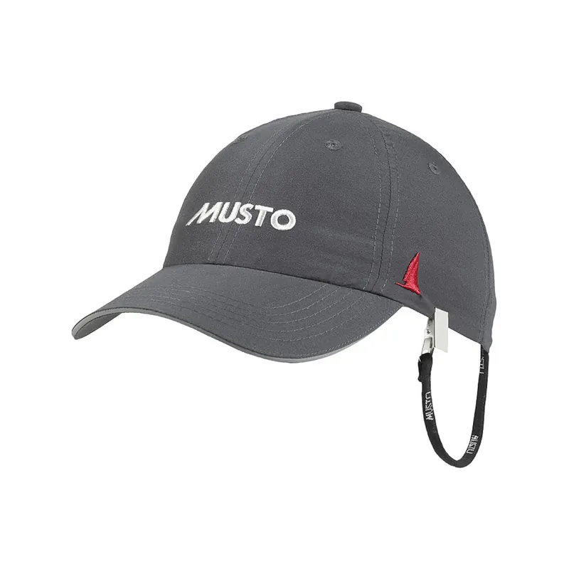 Paiement Sécurisé Musto Evo Fast Dry Cap casquette voile anthracite