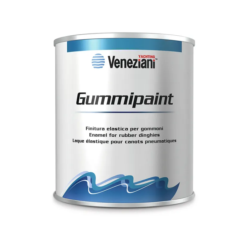 Veneziani Gummipaint vernis pour bateaux pneumatiques - gris 766, 500ml Promotion