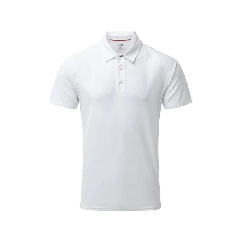 Gill UV Tec Polo homme blanc, taille S Populaire