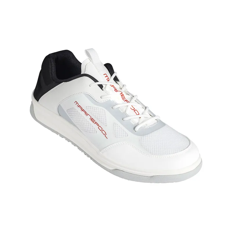 PROMO Marinepool chaussure bateau Ocean Spirit unisexe blanc-noir, taille 46 Paiement Sécurisé