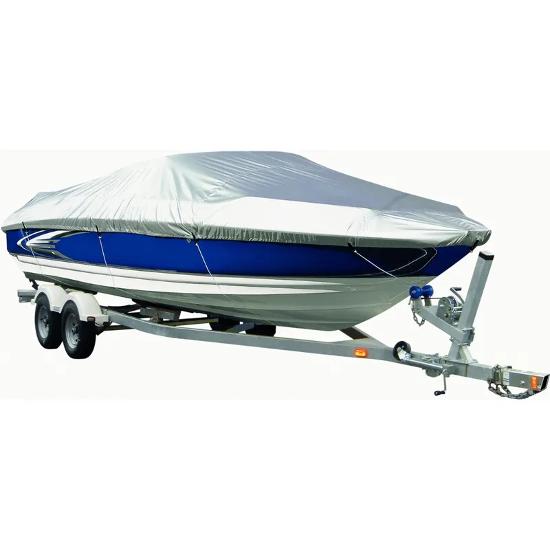CrossevenTaud de bateau léger - longueur 4,25 - 4,90m, largeur 1,80m, gris Remise