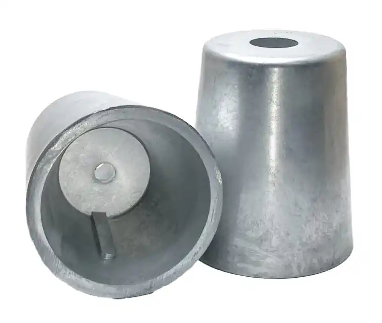 Crosseven anode embout d‘arbre conique ø45 Nouveauté