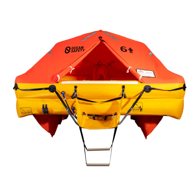 Radeau de sauvetage Ocean Safety Ocean, pour 6 personnes, sac inclus Offre Spéciale
