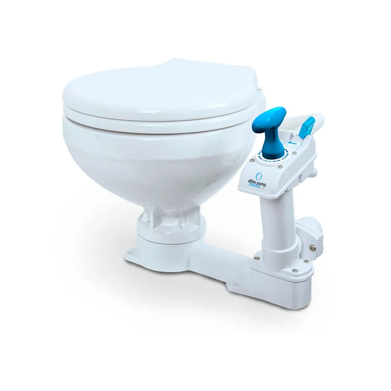 Expédié Aujourd'hui Yachticon Albinpump Marine Toilette manuelle Comfort