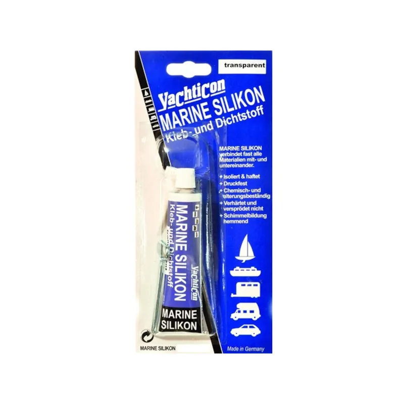 Offre Du Jour Tube silicone marin Yachticon transparent 45 ml