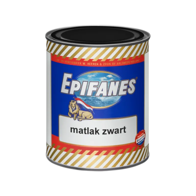 Epifanes Vernis mat noir 750ml Offre Exclusive