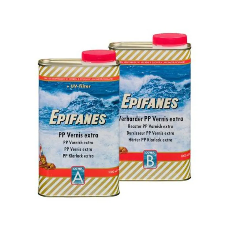 Epifanes PP vernis transparent extra set 2 litres Commander Vite