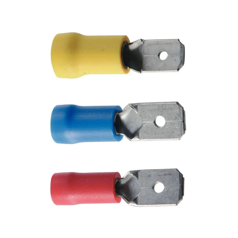 Crosseven Cosse languette mâle Rouge 6,3 mm Pour câble 0,5-1,5 mm²-10 pièces Offre Spéciale