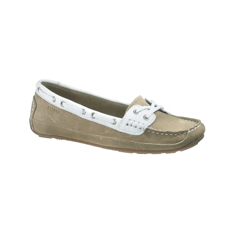 Prix Choc DEAL Sebago Bala chaussures bateau femme taupe suede/white EU 40 (US 9)