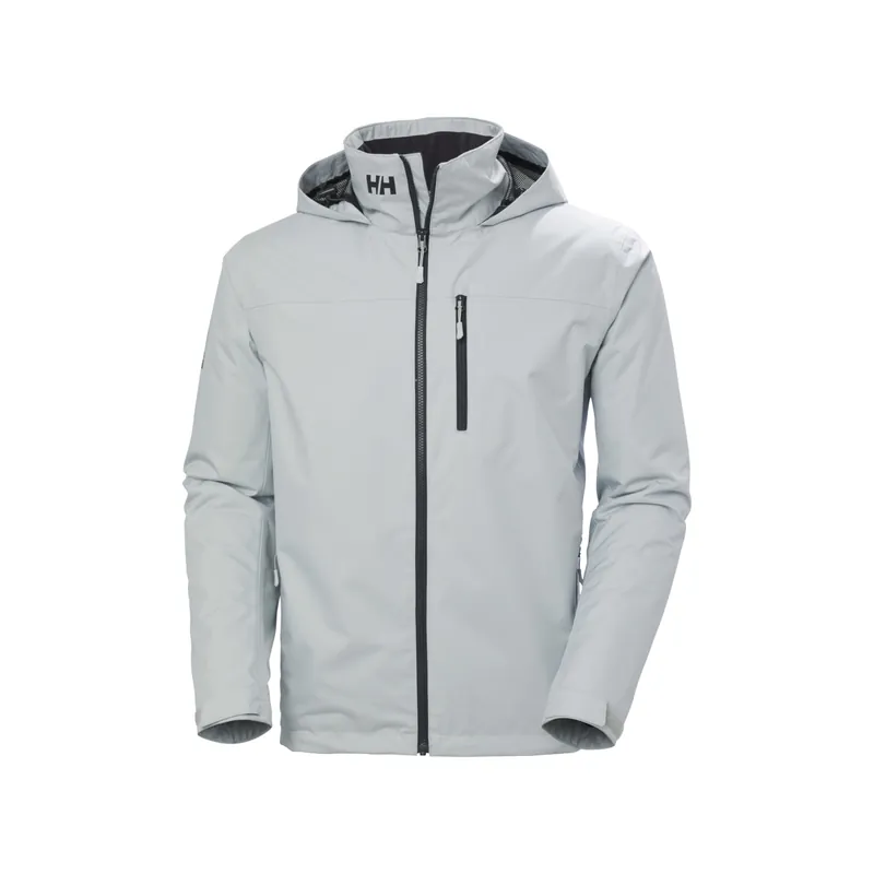 Achetez Aujourd'hui Helly Hansen Crew Hooded Veste de voile Midlayer 2.0 pour homme, gris, taille 2XL