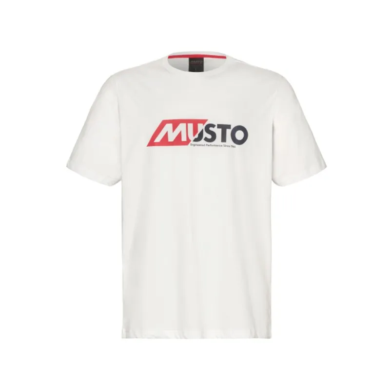 Affaire À Saisir Musto Marine T-shirt Graphic Homme blanc, taille L