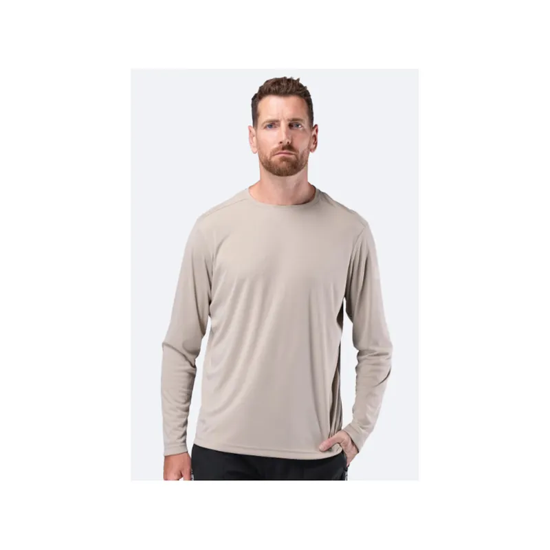 Zhik UV Active Tech Top T-shirt à manches longues pour homme gris pierre, taille M Commande En Gros
