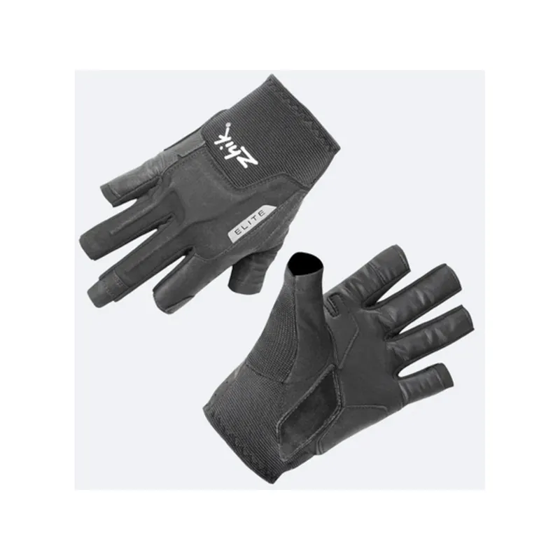 Offre Du Jour Zhik Elite Gants de voile à doigts court anthracite, taille S