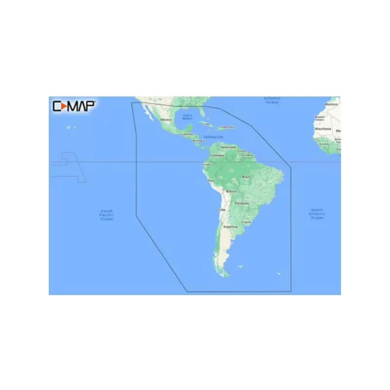 Dernière Chance C-MAP DISCOVER carte marine Amérique du Sud & Caraïbes