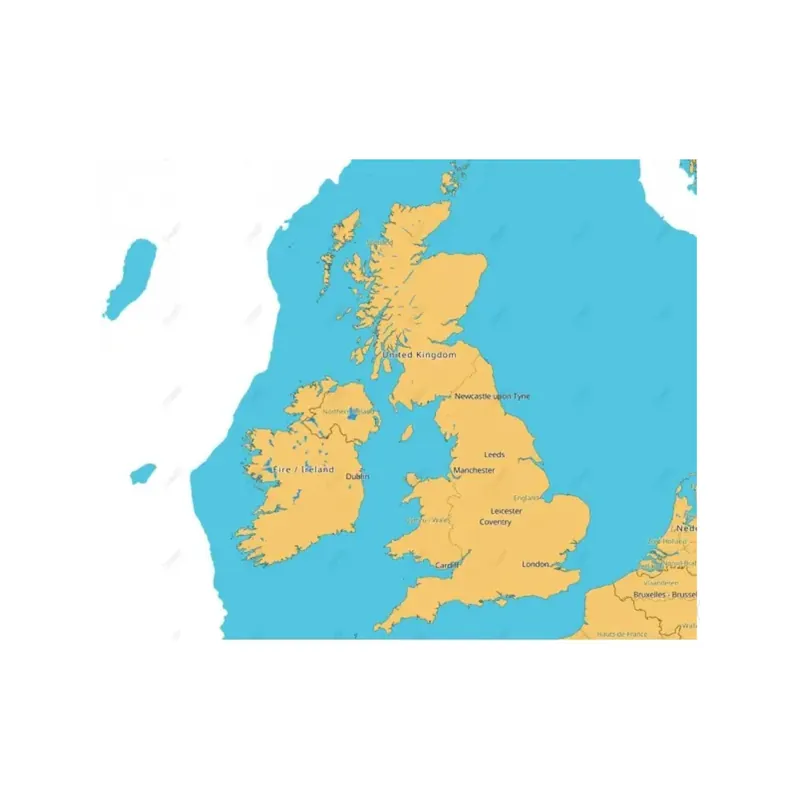 Offre Du Jour C-MAP DISCOVER carte marine Irlande / Royaume-Uni / Manche