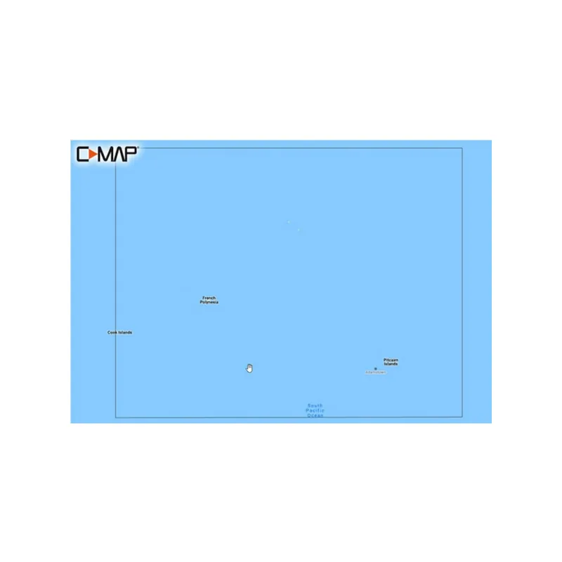 Remise C-MAP DISCOVER carte marine Polynésie française