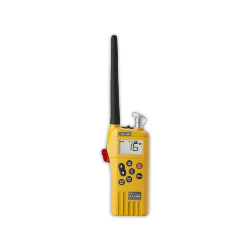 Dernier Modèle Ocean Signal V100 radio portable GMDSS