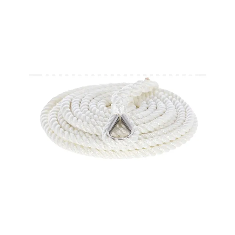 Commander Vite Plastimo Ligne d‘ancre avec cosse – blanc, 14mm, longueur 30m