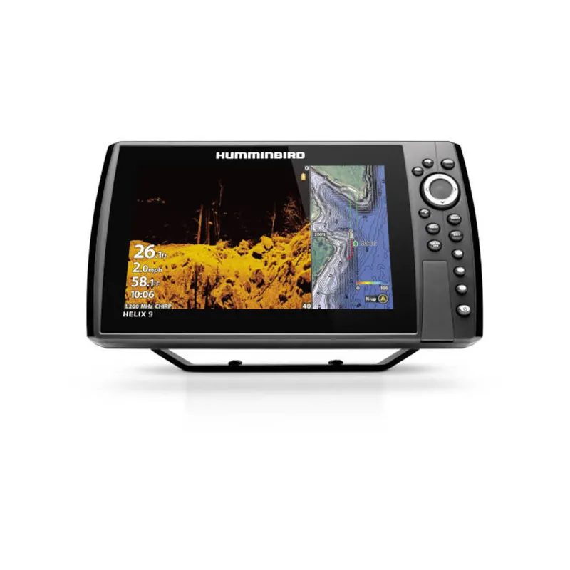 Offre Limitée Humminbird HELIX 9 G4N traceur de carte GPS, sondeur CHIRP - 9 pouces, sonde tableau arrière incluse