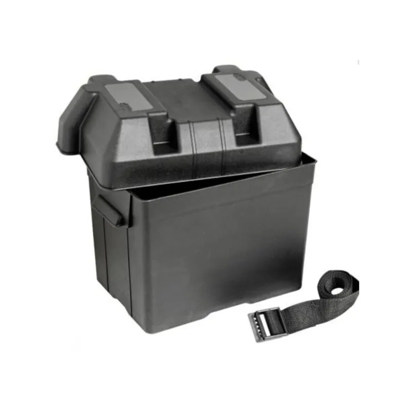 Usine Directe Crosseven Boîtier de batterie noir, petit format 70-90 Ah